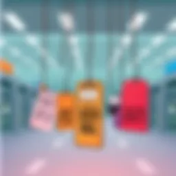A cartoon showing price tags humorously dropping from 2021 to 2025, symbolizing the change in cost with funny expressions