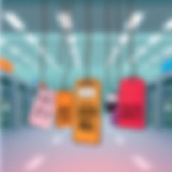 A cartoon showing price tags humorously dropping from 2021 to 2025, symbolizing the change in cost with funny expressions