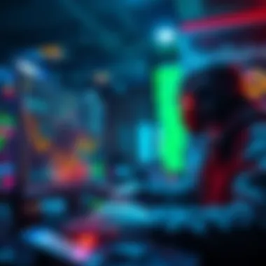 Privacy-Focused Trading on Solana A user interacting with privacy-focused trading platforms on Solana, highlighting security and anonymity.