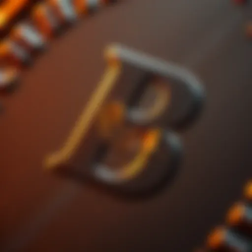 A close-up view of a proof coin showing a noticeable blemish on its surface