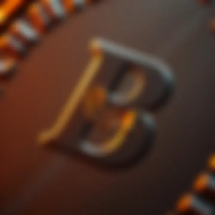 A close-up view of a proof coin showing a noticeable blemish on its surface