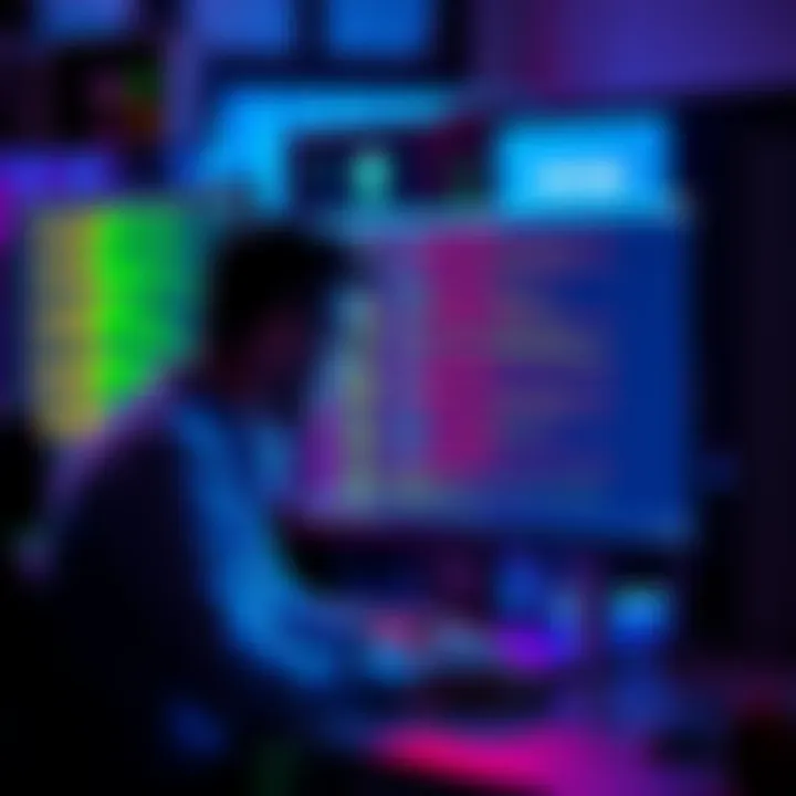 A computer screen showing Prysm validator logs with an error message and a confused user looking at it