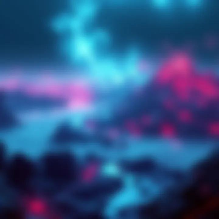 Exploring the Decline of Pump.fun A digital landscape fading away into obscurity, symbolizing the decline of an online platform.