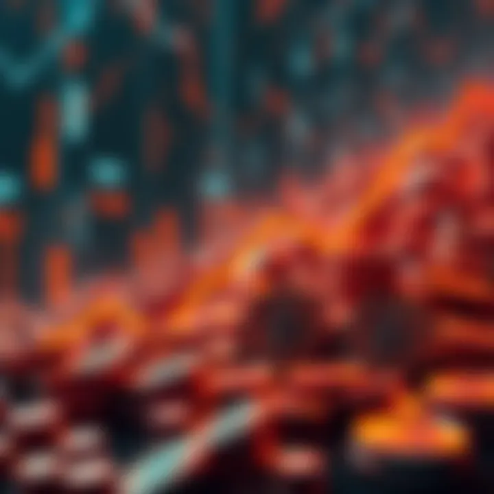 A graphic showing a sharp decline in pumpfun tokens, with 70% disappearing quickly, symbolizing trader reactions in 2026.
