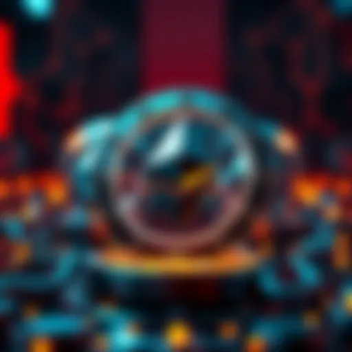 A digital representation showing Ethereum accounts secured against quantum threats with a price tag of $0.07.