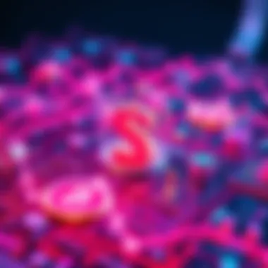 A futuristic design representing quantum computing's impact on finance, with digital currency symbols and quantum circuits.