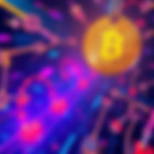 A visual representation of Bitcoin public keys being exposed to quantum computing risks, highlighting potential vulnerabilities in cryptography.