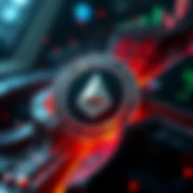 Qubic Gains Control of Monero's Hashrate Qubic logo representing control over Monero's hashrate with a digital background