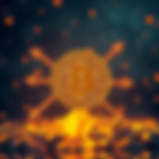 r-bitcoin community transition A graphic showing the r-bitcoin logo with arrows indicating change, symbolizing the end of the fringe phase and new developments in cryptocurrency.