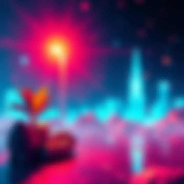 A visual representation of investment opportunities in Australia with Raiz for Super contributions, showcasing a blend of saving and modern financial strategies.