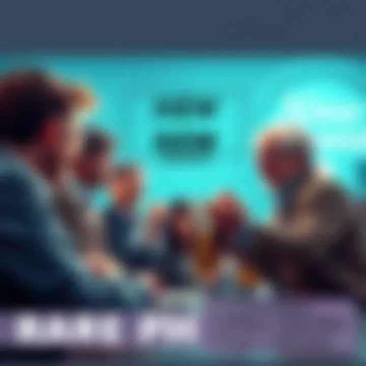 A group of people discussing a unique phrase that few appreciate, sharing their thoughts enthusiastically.