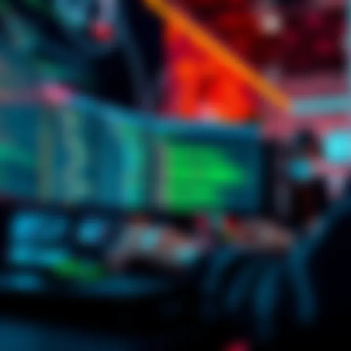 A developer using the Raze tool on a computer screen, validating Solidity smart contracts, with code visible and an AI assistant in the background.