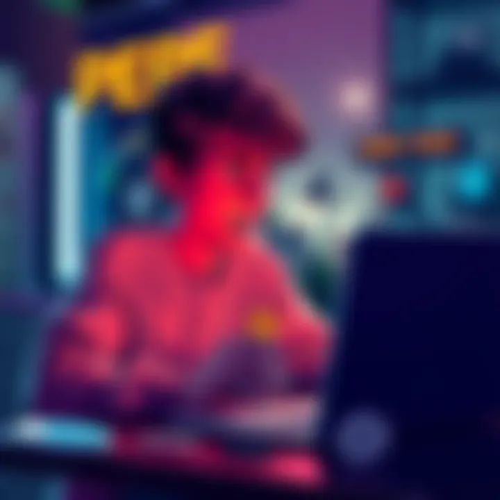 A person surprised while checking their crypto wallet and seeing PEPE tokens, with a worried expression about potential scams, and a laptop on the table.