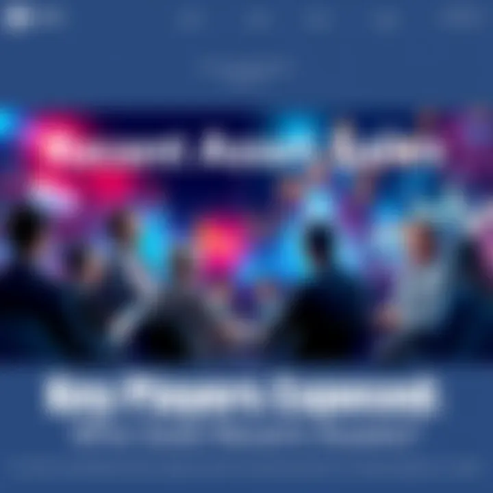 A collage of key players discussing asset sales, with charts and graphs in the background illustrating market trends.
