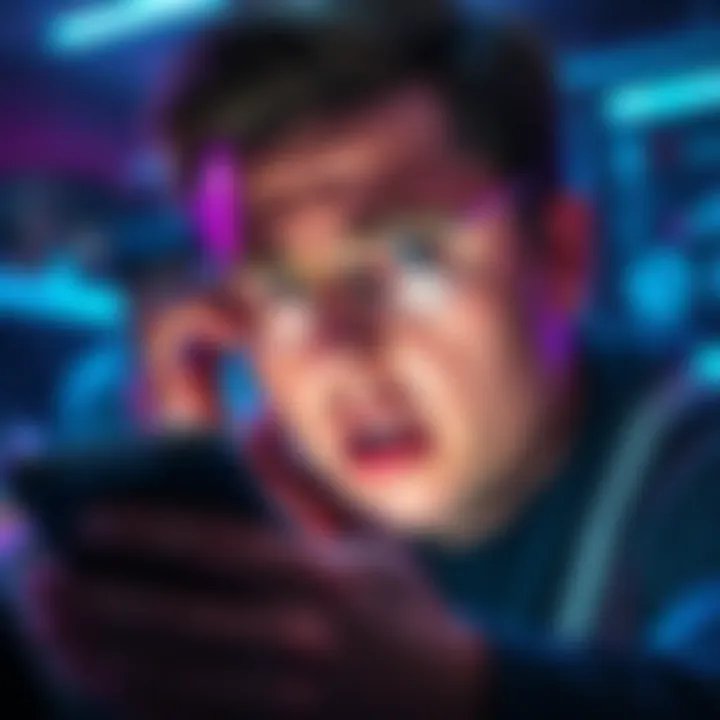 Person looking worried while checking an ink blockchain wallet for lost ETH