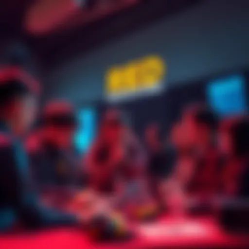 Group of people collaborating on AI and robotics projects at the RED Hackathon in Shanghai