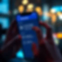 A person adjusting biometric settings on an Android device, showing fingerprint and face recognition options