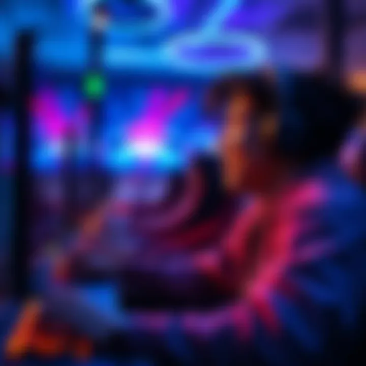 A person enjoying gameplay on Cloudbet with free spins, smiling at the screen