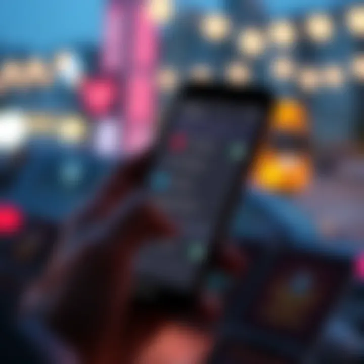 A person using a mobile phone with a screen showing settings to remove unwanted features