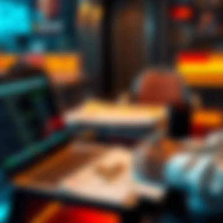 A person calculating crypto taxes with a laptop and a notepad, showing offshore gambling winnings