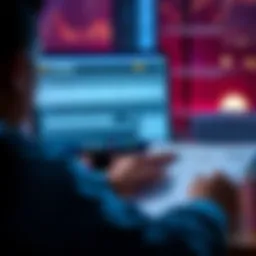 Reporting USDC Disposals on Tax Form A person filling out Form 8949 to report USDC disposals, with a computer screen showing Coinbase and tax documents