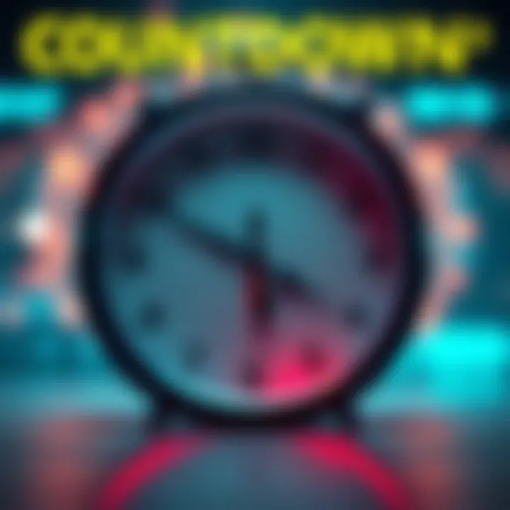 Research Breakthrough Countdown A clock nearing a major milestone, symbolizing the approaching research breakthrough in 50 days.