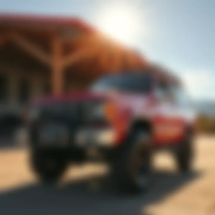 Restored '87 4Runner Shines in the Sun A meticulously restored vintage 4Runner showcasing its authentic parts and stunning craftsmanship