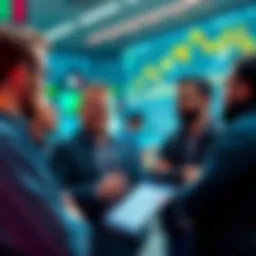 A group of retail traders engaged in a conversation about cryptocurrency trading trends and recent inactivity
