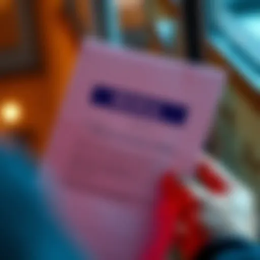A close-up of a letter showing a notice of account closure from Revolut, with a person's hand holding it and looking concerned.