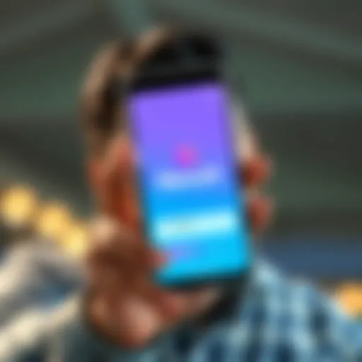 Revolut Account Dispute A person holding a smartphone displaying the Revolut app with an expression of concern, symbolizing account closure issues and customer service challenges.