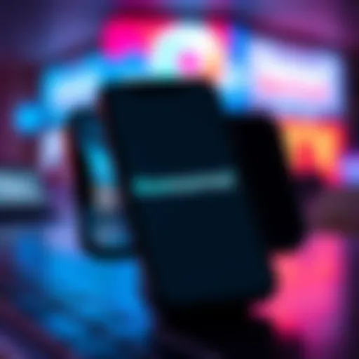 A smartphone displaying the 'Awesome!' screen of the Revolut app, frozen and unresponsive