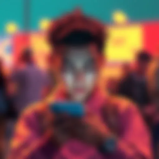 A frustrated person looking at their phone with a disappointed expression while checking Revolut's sign-up bonus status.