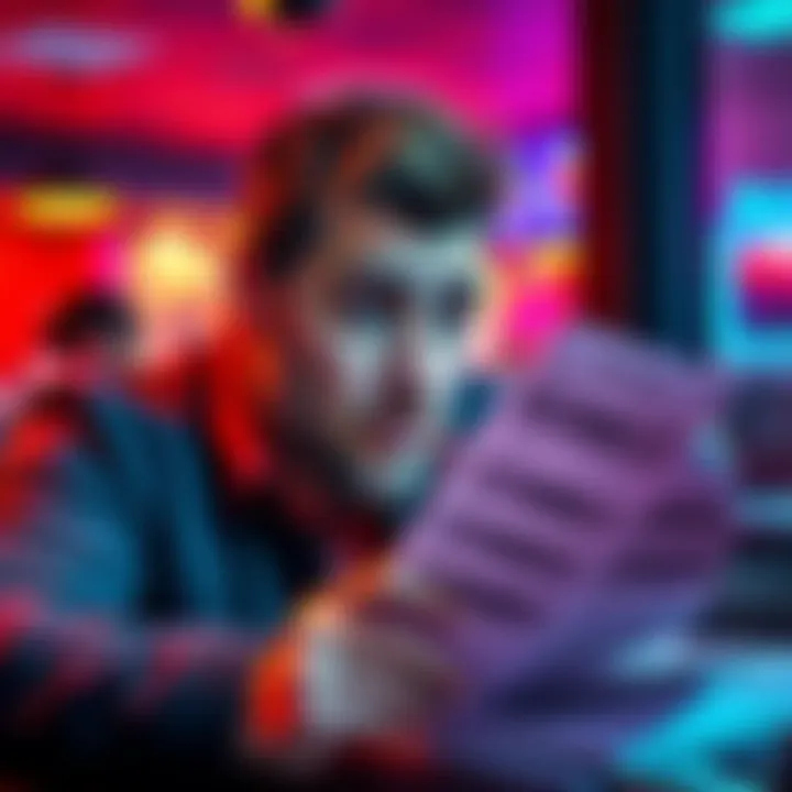 Confusion Over Revolut Chargebacks A person looks confused while reviewing documents related to a Revolut chargeback dispute.