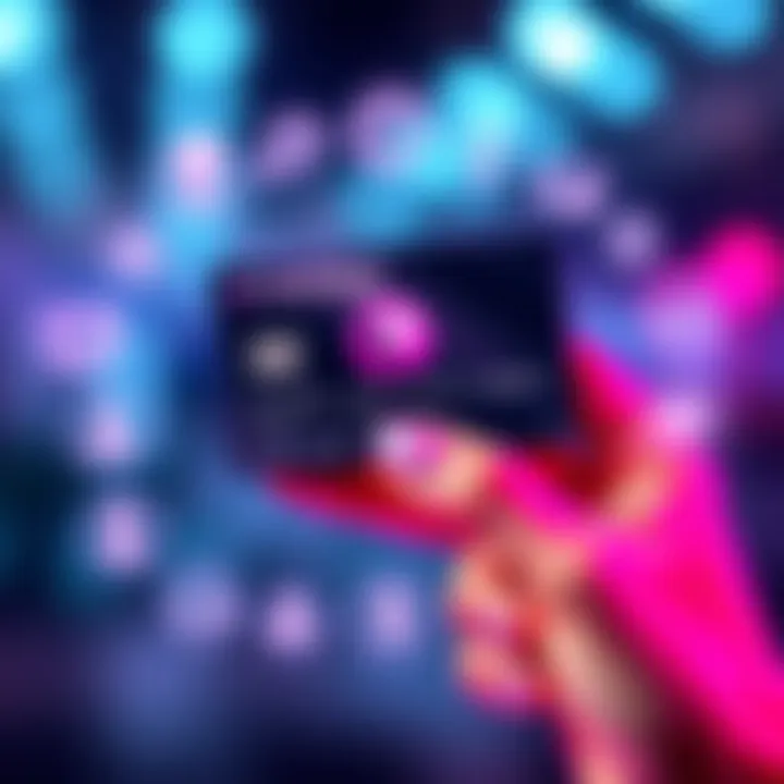 Revolut Metal Card A hand holding a sleek metal Revolut card with various financial icons around it, representing benefits of the Metal plan.