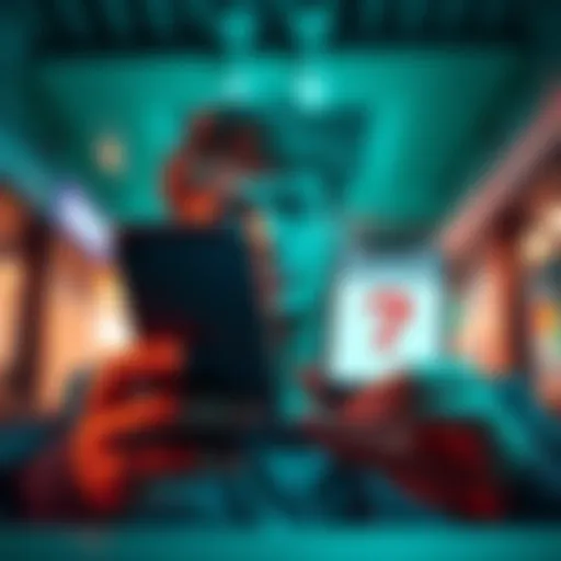 A person looking at a phone with a confused expression, showing a calendar with a question mark, representing the delay in Revolut Mobile's launch in Germany.