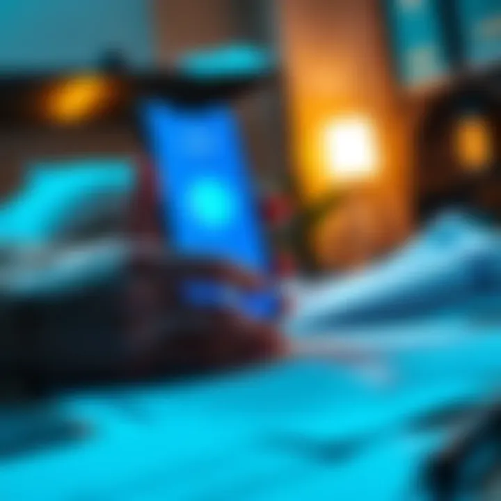 A user holding a phone displaying a Revolut app, looking frustrated with financial documents on a table, warning about unrewarded promotions.