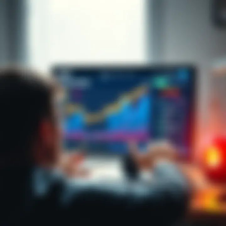 Revolut Robo Advisor Issues A frustrated person looking at a computer screen showing a broken portfolio allocation on the Revolut robo-advisor platform