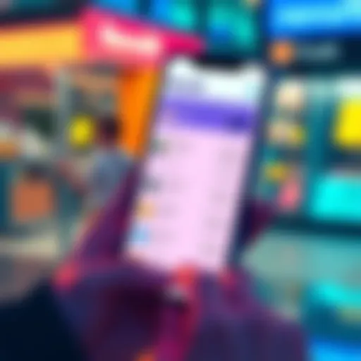 Illustration showing a smartphone screen displaying Revolut transactions sorted by price, highlighting high-cost items