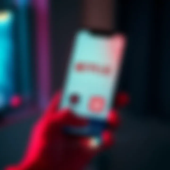 A smartphone displaying the Revolut app with Netflix and Spotify logos, suggesting new features.