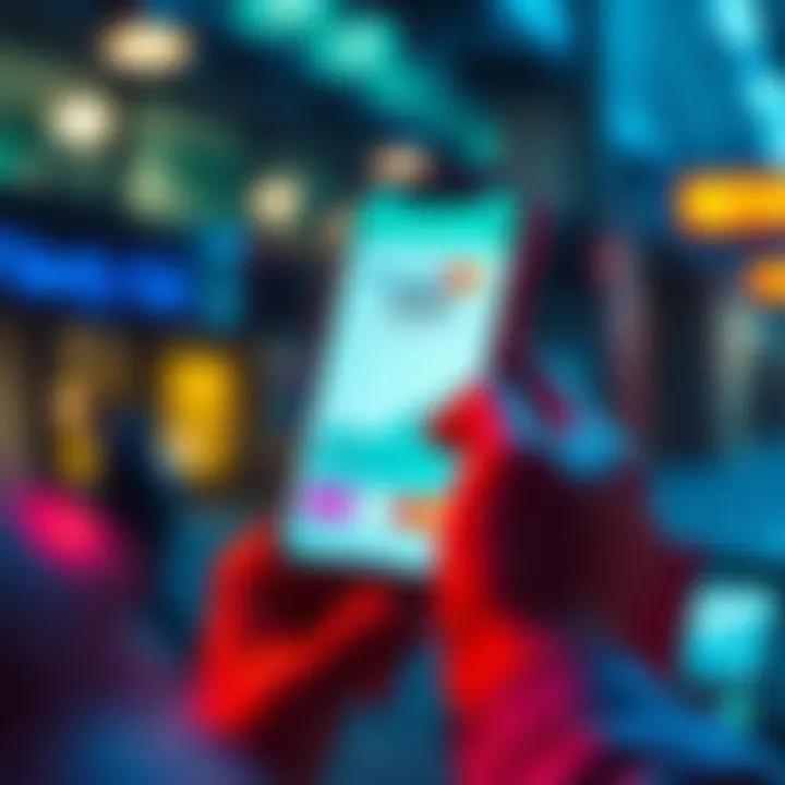 A person using a smartphone to transfer money through the Revolut app, showing a large amount being processed.