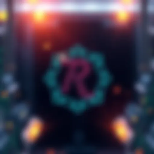Logo of Revosify dApp, symbolizing creativity and Pi Network utility, showing a blend of storytelling elements and digital interaction