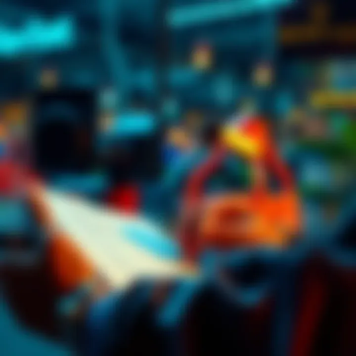 A person counting and planning how to use their Revpoints with a notebook and calculator