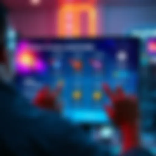 A person reviewing subscription options for a premium reward ladder on a digital screen, showing locked rewards and challenges completed.