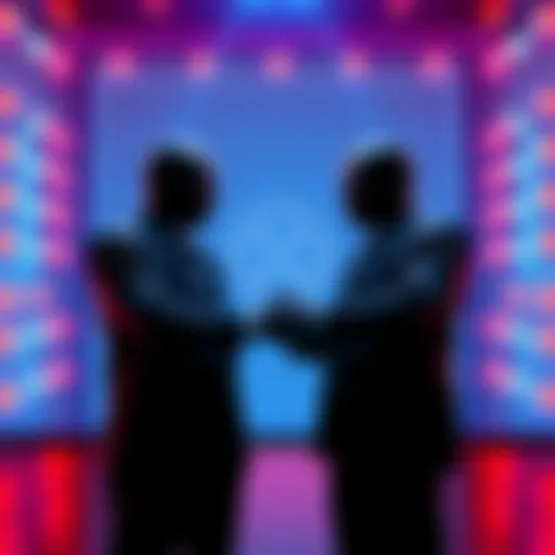 Ripple and SEC representatives shaking hands to symbolize the end of their lawsuit over XRP.