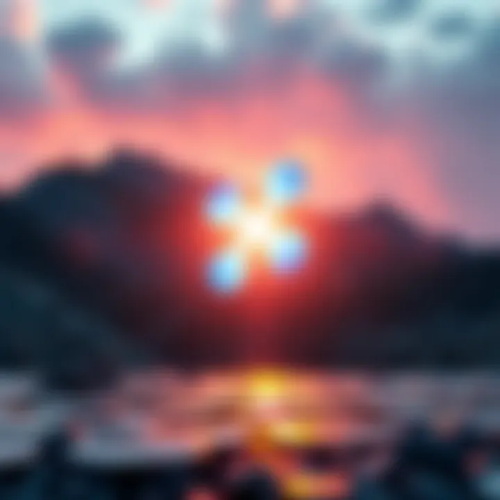 Visual representation of Ripple's acquisition of Hidden Road showcasing financial growth and digital asset transformation