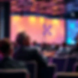 Ripple's CEO speaks about the positive outlook for XRP, highlighting market trends and growth potential in a conference setting.