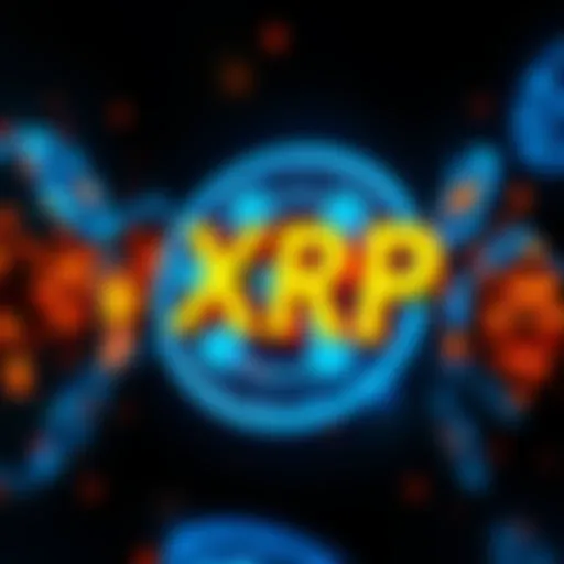 Ripple's logo with a backdrop of 1 billion XRP tokens being unlocked, symbolizing a major event in cryptocurrency.