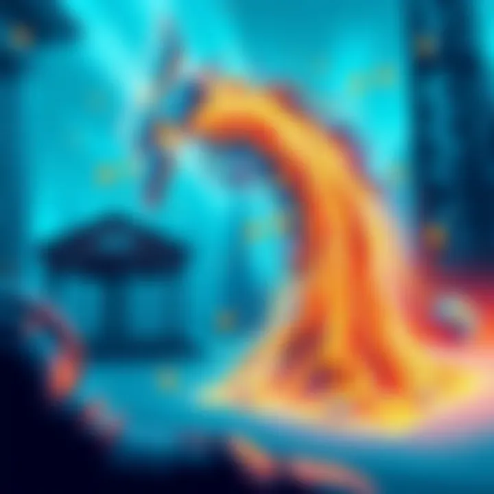 Ripple and XRP Revolutionizing Banking Illustration showcasing the transformative potential of Ripple and XRP in banking transactions