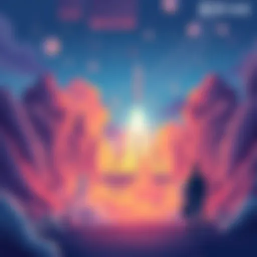 Illustration of RISE Launchpad showing token launches on Solana with safety features and liquidity options.