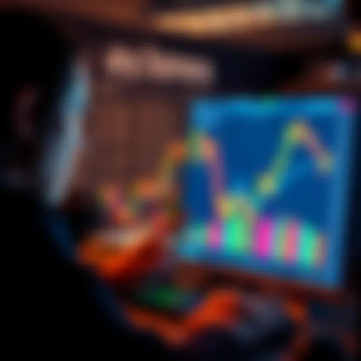 A frustrated person looking at rising fees displayed on a computer screen while trading Bitcoin and Monero on a peer-to-peer platform.